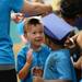 A Safety Town students receives his cap before the start of  graduation at Dicken Elementary School on Friday, July, 26, 2013. Melanie Maxwell | AnnArbor.com